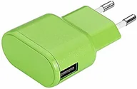 Ładowarki do telefonów - Aiino Wall Charger USB-zasilacz ładowarka gniazdko 1 port USB 1A - zielony 8050444842300 - miniaturka - grafika 1