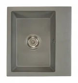 Zlewozmywaki - Brado Zlewozmywak granitowy DON szary donsza - miniaturka - grafika 1