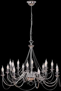 Euluna Żyrandol Retro, 16-punktowy, chromowy - Lampy sufitowe - miniaturka - grafika 2