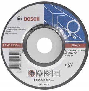 Bosch Tarcza do metalu 2608600223, 125x22,23 mm - Tarcze do pił - miniaturka - grafika 8