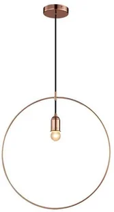 Azzardo Lampa Wisząca Zwis 1pł KRUG DEL-2522-1CO AZZDEL-2522-1CO - Lampy sufitowe - miniaturka - grafika 6