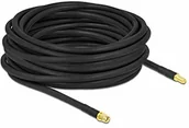 Kable - Delock Kabel antenowy RP-SMA wtyczka do gniazda RP-SMA LMR/CFD300 10 m low loss 90446 - miniaturka - grafika 1