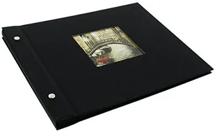 Goldbuch Bella Vista black 30x25 Screwbound 40 black Pages 26977 - Albumy fotograficzne - miniaturka - grafika 2
