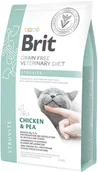 Sucha karma dla kotów - Brit VET Brit Veterinary Diet Struvite Chicken&Pea Sucha Karma dla kota op 2kg - miniaturka - grafika 1