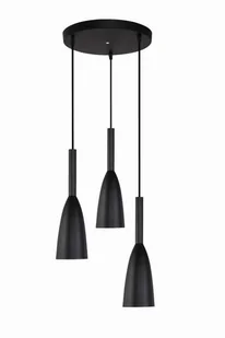 Light Prestige Solin 3 wisząca czarna LP-181/3P BK - Lampy sufitowe - miniaturka - grafika 2
