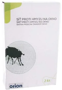 Orion Moskitiera siatka na okno okienna owady komary 2x czarna 780614 - Moskitiery - miniaturka - grafika 4