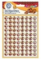 Przybory szkolne - Astra BURSZTYNOWA KOMNATA NAKLEJKI DEKORACYJNE ZŁOTE - miniaturka - grafika 1