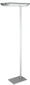 Lampy stojące - MAUL Energooszczędna lampa podłogowa MAULnaos, 2x55W, srebrna M8251495 - miniaturka - grafika 1