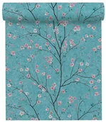 Tapety - A.S. Creation Tapeta Metropolitan 379123 niebieska winylowa na flizelinie - miniaturka - grafika 1