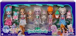 Enchantimals Zestaw 5 Lalek I Zwierzątek - GXB20 - Lalki dla dziewczynek - miniaturka - grafika 3