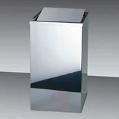 Kosze na bieliznę - Decor Walther Kwadratowy kosz na bieliznę AYA polerowana stal - miniaturka - grafika 1