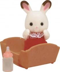 Sylvanian Families Dziecko królików z czekoladowymi uszkami 5062 - Figurki dla dzieci - miniaturka - grafika 6