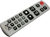 Inne akcesoria audio-wideo - Seki Pojętny duże przyciski pilotowi zdalnego sterowania do odtwarzacza DVD i BlueRay SeKi DVD Srebrny-SC 311217 - miniaturka - grafika 1