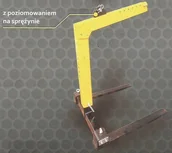 Wyposażenie gospodarstwa rolnego - 808 HYLDROBLE Widły do palet sprężynowe udźwig 2 T długość wideł 1000mm robocza 170cm) 80879546 79546-uniw - miniaturka - grafika 1