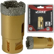 Akcesoria spawalnicze - VERKE WIERTŁO DIAMENTOWE WOLFRAMOWE 30MM OTWORNICA M14 V05130 - miniaturka - grafika 1