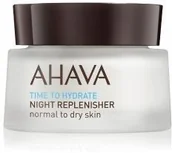 Kremy do twarzy - Ahava Time to Hydrate Night Replenisher normale/trockene Haut krem na noc 50 ml - miniaturka - grafika 1