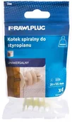 Kołki - RawlPlug Kołek do styropianu 28 x 55 mm 4 szt. R-S3-ISOPLUG50/4 - miniaturka - grafika 1
