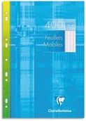 Wkłady do segregatora - Clairefontaine 1731 °C wkłady do kołonotatnika DIN A4 (francuska linie, 50 kartek, 210 X 297 MM) Biały, biały 1791C - miniaturka - grafika 1