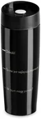 Kubki termiczne - Murrano Kubek Termiczny Termos Czarny Poziom GRAWER KUB-C-011 - miniaturka - grafika 1