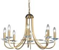 Lampy sufitowe - Kolarz Imperial żyrandol, mosiądz, 8-punktowy - miniaturka - grafika 1