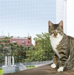 Trixie Siatka ochronna przeźroczysta 6x3m 44333 - Pozostałe akcesoria dla kotów - miniaturka - grafika 4