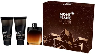 Mont Blanc Legend Night woda perfumowana 100 ml + żel pod prysznic 100 ml + balsam po goleniu 100 ml - Zestawy kosmetyków męskich - miniaturka - grafika 2