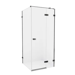 New Trendy EXK-3377 KABINA AVEXA GUNMETAL BRUSHED KWADRATOWA P 120x120x200 CZYSTE 6mm ACTIVE SHIELD - Kabiny prysznicowe - miniaturka - grafika 2