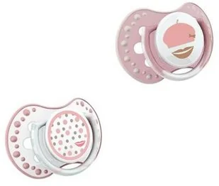 Canpol babies LOVI Sm. usp. silikonowy dynamiczny 3-6 m-cy (2 szt) Retro baby - 5903407228044 - Grzechotki dla dzieci - miniaturka - grafika 4