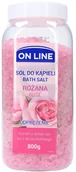 Kosmetyki do kąpieli - On Line On Line Sól do kąpieli Różana 800 g - miniaturka - grafika 1