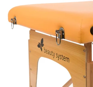 Beauty System Stół do masażu i rehabilitacji BS-523 Pomarańczowy BSBS-523/ORANGE - Stoły i łóżka do masażu - miniaturka - grafika 8