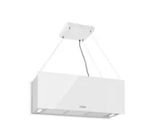 Okapy kuchenne - Klarstein Kronleuchter XL 90 Biały (CGCH2-KronleuchtXL-W) - miniaturka - grafika 1