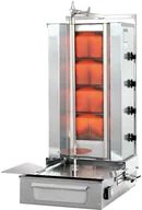 Piece, kotły  i płyty grzejne gastronomiczne - Stalgast Gyros, kebab gazowy, F GD 4, P 14 KW, G 30 - miniaturka - grafika 1
