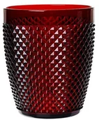 Szklanki - Excelsa Diamond szklanka, tworzywo sztuczne, czerwony 47244 - miniaturka - grafika 1