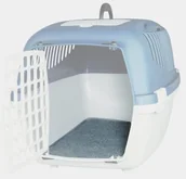 Legowiska dla psów - Trixie Antypoślizgowa Thermo Insert 29 x 51 cm, szary, pasuje Capri rozmiar 1  3 pudełko transportowe, szary 4011905388731 - miniaturka - grafika 1