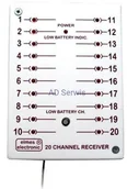 Akcesoria do alarmów - Elmes CH20HR Odbiornik 20-kanałowy 18927755 - miniaturka - grafika 1