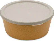 Pojemniki kuchenne - Koziol Pojemnik Connect Organic Nature 400 ml w kolorze drewna 7202702 - miniaturka - grafika 1