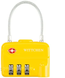 Wittchen Kłódka Kłódeczka do walizki TSA szyfr 024 56-30-024-60 - Akcesoria turystyczne - miniaturka - grafika 3