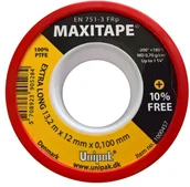 Akcesoria do armatury i ceramiki - Teflon MaxiTape Produkt Duński Taśma Teflonowa - miniaturka - grafika 1