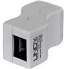 Wtyczki i adaptery - Lindy RJ45/RJ45 Cat.6 34009 34009 - miniaturka - grafika 1