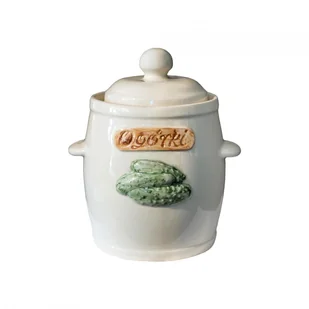 Beczka kamionka do kiszenia ogórków kapusty 3 L bi - Beczki - miniaturka - grafika 2