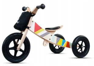 SUN BABY Rowerek Biegowy Drewniany 2w1 Twist - Rowerki biegowe - miniaturka - grafika 7