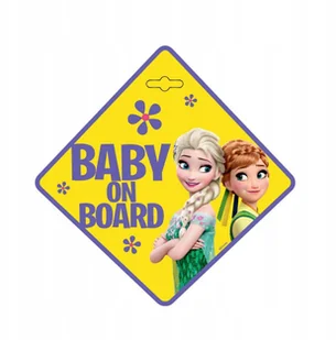 TABLICZKA BABY ON BOARD FROZEN - Akcesoria do fotelików - miniaturka - grafika 10