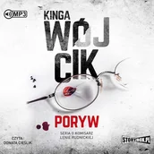 Audiobooki - literatura piękna - Cd Mp3 Poryw Kinga Wójcik - miniaturka - grafika 1