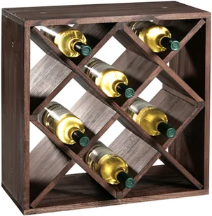 Kesper 12 razy butelki do wina, system możliwie, 50 x 25 x 50 cm, brązowy 692444 - Inne naczynia kuchenne - miniaturka - grafika 2