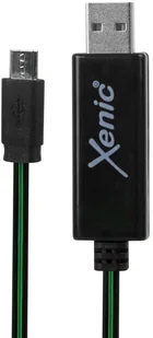 Xenic USB-MICRO USB 1M zielony - Kable USB - miniaturka - grafika 4