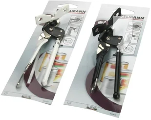 Fackelmann Fackelmann 45524 szczypce otwieracz do konserw i otwieracz do kapsli, ze stali nierdzewnej, wielokolorowa, 55 x 55 x 25 cm, 2 jednostki - Otwieracze do puszek - miniaturka - grafika 2