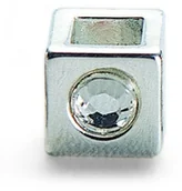 Dekoracje domu - Philippi Kostka z kamyczkiem Swarovskiego P250011 - miniaturka - grafika 1