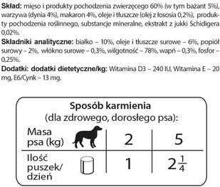 Dolina Noteci PREMIUM dla psów małych ras z bażantem dynią i makaronem 12x185 g 23353-uniw - Mokra karma dla psów - miniaturka - grafika 2