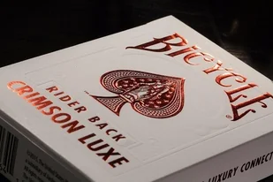 Bicycle MetalLuxe Crimson - Gry karciane - miniaturka - grafika 2