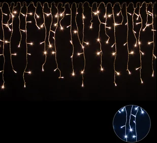 VOLTRONIC Świąteczny świetlny deszcz 600 LED ciepły biały - 15 m + pil - Oświetlenie świąteczne VOLTRONIC Świąteczny świetlny deszcz 600 LED ciepły biały - 15 m + pil - Oświetlenie świąteczne - miniaturka - grafika 2